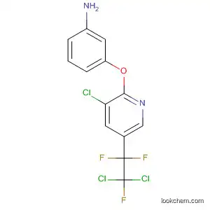 Molecular Structure of 86575-45-3 (Benzenamine,
3-[[3-chloro-5-(2,2-dichloro-1,1,2-trifluoroethyl)-2-pyridinyl]oxy]-)