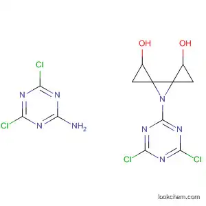 Molecular Structure of 86577-66-4 (1,3,5-Triazin-2-amine,
N,N'-[1,2-ethanediylbis(oxy-2,1-ethanediyl)]bis[4,6-dichloro-)