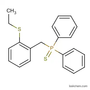 Molecular Structure of 86605-62-1 (Phosphine sulfide, [(ethylthio)phenylmethyl]diphenyl-)