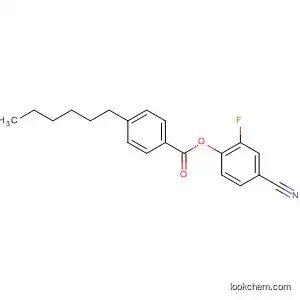 Benzoic acid, 4-hexyl-, 4-cyano-2-fluorophenyl ester