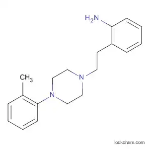 Molecular Structure of 87007-99-6 (Benzenamine, 2-[2-[4-(2-methylphenyl)-1-piperazinyl]ethyl]-)