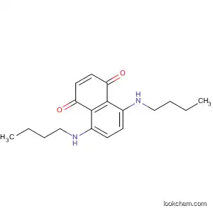 Molecular Structure of 87927-32-0 (1,4-Naphthalenedione, 5,8-bis(butylamino)-)