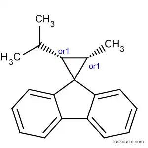 Molecular Structure of 88413-54-1 (Spiro[cyclopropane-1,9'-[9H]fluorene], 2-methyl-3-(1-methylethyl)-, cis-)
