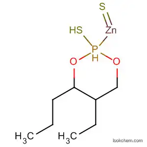 Molecular Structure of 88894-42-2 (1,3,2-Dioxaphosphorinane, 5-ethyl-2-mercapto-4-propyl-, 2-sulfide, zinc
salt)