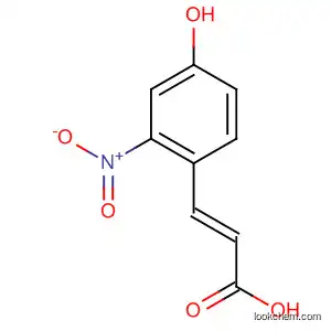Molecular Structure of 89595-77-7 (2-Propenoic acid, 3-(4-hydroxy-2-nitrophenyl)-, (E)-)