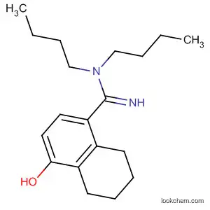 Molecular Structure of 89683-09-0 (1-Naphthalenecarboximidamide,
N,N-dibutyl-5,6,7,8-tetrahydro-4-hydroxy-)
