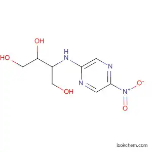 Molecular Structure of 89690-76-6 (1,2,4-Butanetriol, 3-[(5-nitropyrazinyl)amino]-)