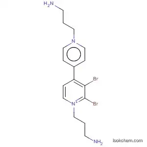 Molecular Structure of 89703-12-8 (4,4'-Bipyridinium, 1,1'-bis(3-aminopropyl)-, dibromide)