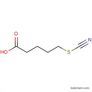 Molecular Structure of 89798-56-1 (Pentanoic acid, 5-thiocyanato-)