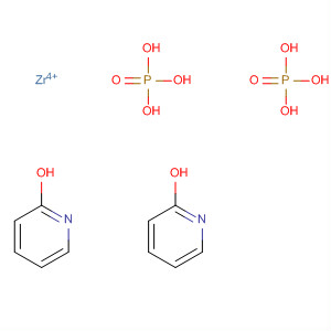 Molecular Structure of 89965-67-3 (Phosphoric acid, zirconium(4+) salt (2:1), compd. with pyridine (1:2),
hydrate)