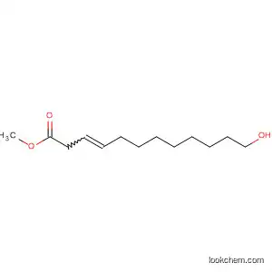 Molecular Structure of 90107-11-2 (3-Dodecenoic acid, 12-hydroxy-, methyl ester)