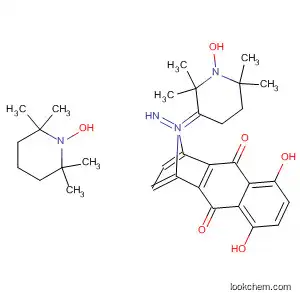 Molecular Structure of 90493-69-9 (1-Piperidinyloxy,
4,4'-[(9,10-dihydro-5,8-dihydroxy-9,10-dioxo-1,4-anthracenediyl)diimino
]bis[2,2,6,6-tetramethyl-)
