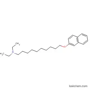 Molecular Structure of 90504-87-3 (1-Decanamine, N,N-diethyl-10-(2-naphthalenyloxy)-)