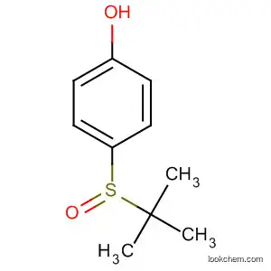 Molecular Structure of 90510-20-6 (Phenol, 4-[(1,1-dimethylethyl)sulfinyl]-)