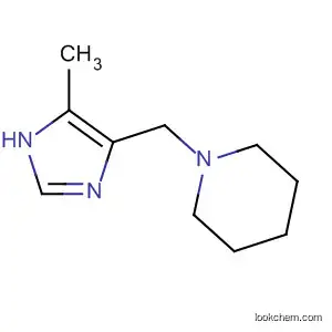 Molecular Structure of 90513-26-1 (Piperidine, 1-[(5-methyl-1H-imidazol-4-yl)methyl]-)