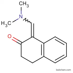 Molecular Structure of 90514-17-3 (2(1H)-Naphthalenone, 1-[(dimethylamino)methylene]-3,4-dihydro-)