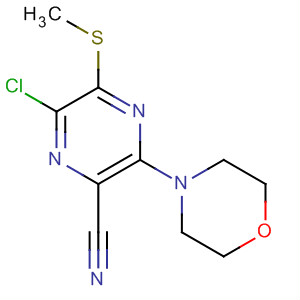 5,6-dichloro-3-(4-morpholinyl)-2-Pyrazinecarbonitrile