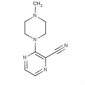 6-chloro-5-(methylthio)-3-(4-morpholinyl)-2-Pyrazinecarbonitrile