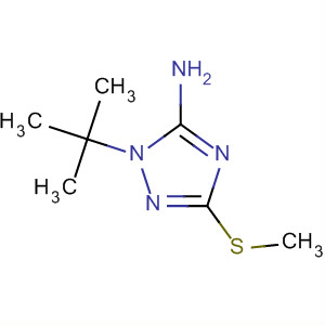 1H-1,2,4-Triazol-5-amine, 1-(1,1-dimethylethyl)-3-(methylthio)-
