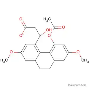 Molecular Structure of 90851-10-8 (4-Phenanthrenemethanol, 5-(acetyloxy)-9,10-dihydro-2,7-dimethoxy-,
acetate)