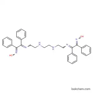 Molecular Structure of 90884-22-3 (3,6,9,12-Tetraazatetradeca-2,12-diene-1,14-dione,
1,2,13,14-tetraphenyl-, dioxime)