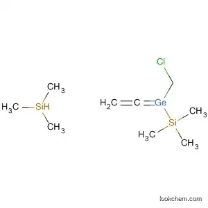 Molecular Structure of 90891-49-9 (Silane, [(chloromethylgermylene)bis(methylene)]bis[trimethyl-)