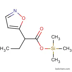 Molecular Structure of 90965-76-7 (5-Isoxazolepropanoic acid, 3-methyl-, trimethylsilyl ester)