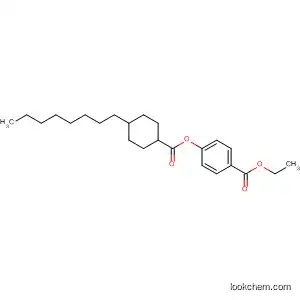 Molecular Structure of 91041-75-7 (Benzoic acid, 4-[[(4-octylcyclohexyl)carbonyl]oxy]-, ethyl ester, trans-)