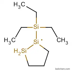 Molecular Structure of 91178-66-4 (Bisilacyclopent-1-yl, 1-(triethylsilyl)-)