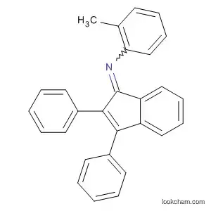 Molecular Structure of 91233-37-3 (Benzenamine, N-(2,3-diphenyl-1H-inden-1-ylidene)-2-methyl-)