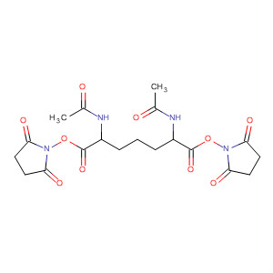 Acetamide,  N,N'-[1,5-bis[[(2,5-dioxo-1-pyrrolidinyl)oxy]carbonyl]-1,5-pentanediyl]bis  -