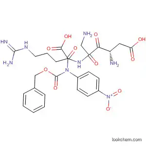 Molecular Structure of 91269-97-5 (L-Argininamide,
N-[(phenylmethoxy)carbonyl]-L-a-aspartylglycyl-N-(4-nitrophenyl)-)