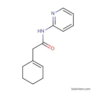 Molecular Structure of 91275-01-3 (1-Cyclohexene-1-acetamide, N-2-pyridinyl-)