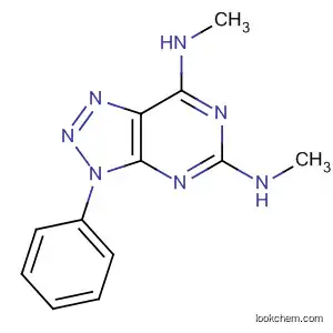 3H-1,2,3-Triazolo[4,5-d]pyrimidine-5,7-diamine,
N,N'-dimethyl-3-phenyl-