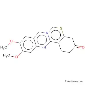 Molecular Structure of 91502-93-1 (6H,8H-Quinazolino[3,2-c][1,3]benzothiazin-8-one, 2,3-dimethoxy-)
