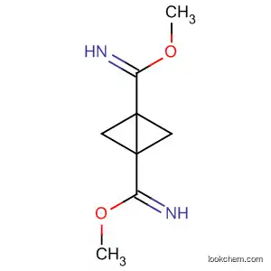 Molecular Structure of 91633-42-0 (Bicyclo[1.1.0]butane-1,3-dicarboximidic acid, dimethyl ester)