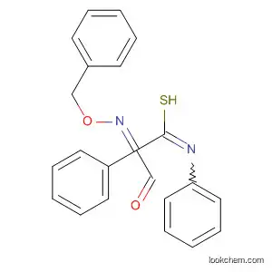 Benzenepropanimidothioic acid, a-(hydroxyimino)-b-oxo-N-phenyl-,
phenylmethyl ester