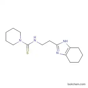 Molecular Structure of 92095-53-9 (1-Piperidinecarbothioamide,
N-[2-(4,5,6,7-tetrahydro-1H-benzimidazol-2-yl)ethyl]-)