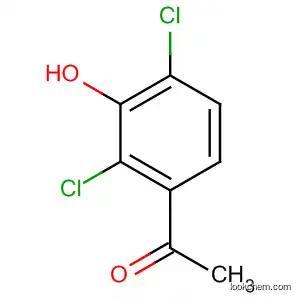 Molecular Structure of 92119-05-6 (Ethanone, 1-(2,4-dichloro-3-hydroxyphenyl)-)