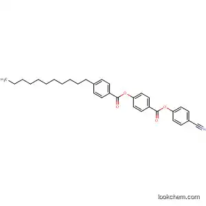 Molecular Structure of 92341-08-7 (Benzoic acid, 4-undecyl-, 4-[(4-cyanophenoxy)carbonyl]phenyl ester)