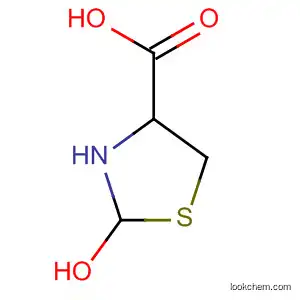 Molecular Structure of 92447-51-3 (4-Thiazolidinecarboxylicacid,2-hydroxy-(9CI))