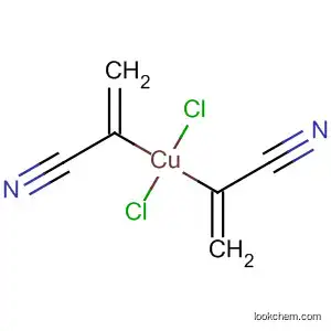 Molecular Structure of 92489-25-3 (Copper, dichlorobis(2-propenenitrile)-)