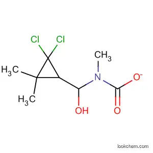 Molecular Structure of 92533-63-6 (Cyclopropanemethanol, 2,2-dichloro-3,3-dimethyl-, methylcarbamate)