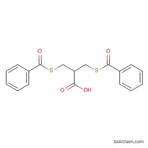 Propanoic acid, 3-(benzoylthio)-2-[(benzoylthio)methyl]-
