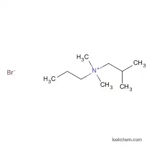 Molecular Structure of 92623-29-5 (1-Propanaminium, N,N,2-trimethyl-N-propyl-, bromide)