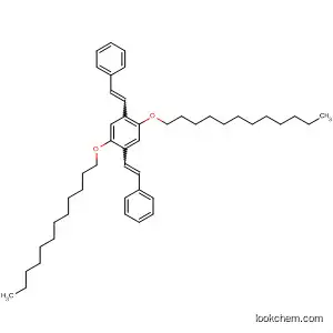Molecular Structure of 92636-75-4 (Benzene, 1,4-bis(dodecyloxy)-2,5-bis(2-phenylethenyl)-)