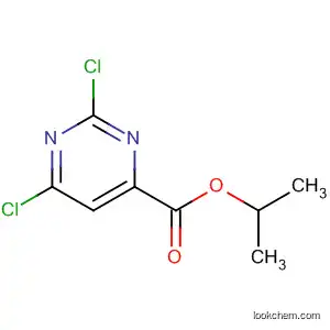 Molecular Structure of 92638-07-8 (4-Pyrimidinecarboxylic acid, 2,6-dichloro-, 1-methylethyl ester)