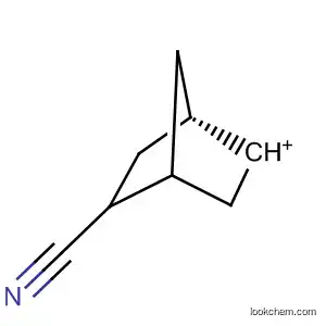 Molecular Structure of 92687-88-2 (Bicyclo[2.2.1]hept-2-ylium, 5-cyano-, exo-)