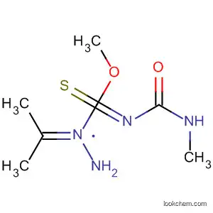 Hydrazinecarboximidothioic acid,
N-[(methylamino)carbonyl]-2-(1-methylethylidene)-, methyl ester
