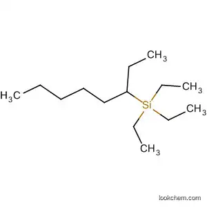 Molecular Structure of 92992-65-9 (Silane, triethyl(1-ethylhexyl)-)